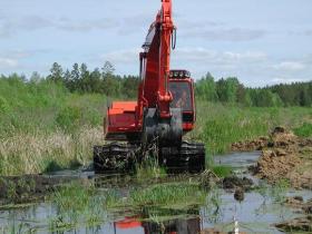 Экскаватор Болотоход (ЕК-270)